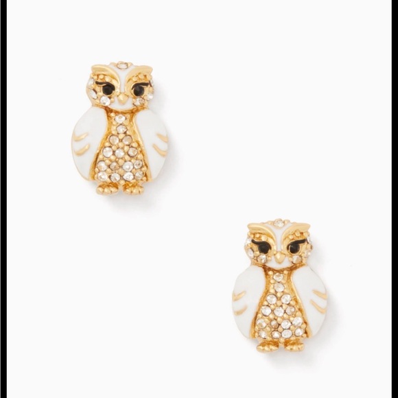 kate spade Jewelry - New! Kate Spade New York Earrings Star Bright Owl